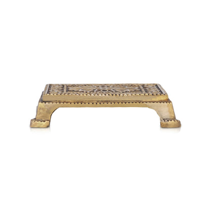Antique Brass Square Bajot