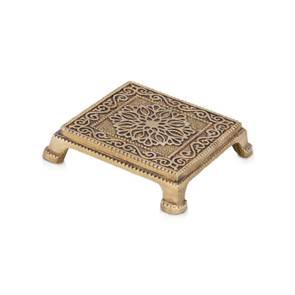 Antique Brass Square Bajot