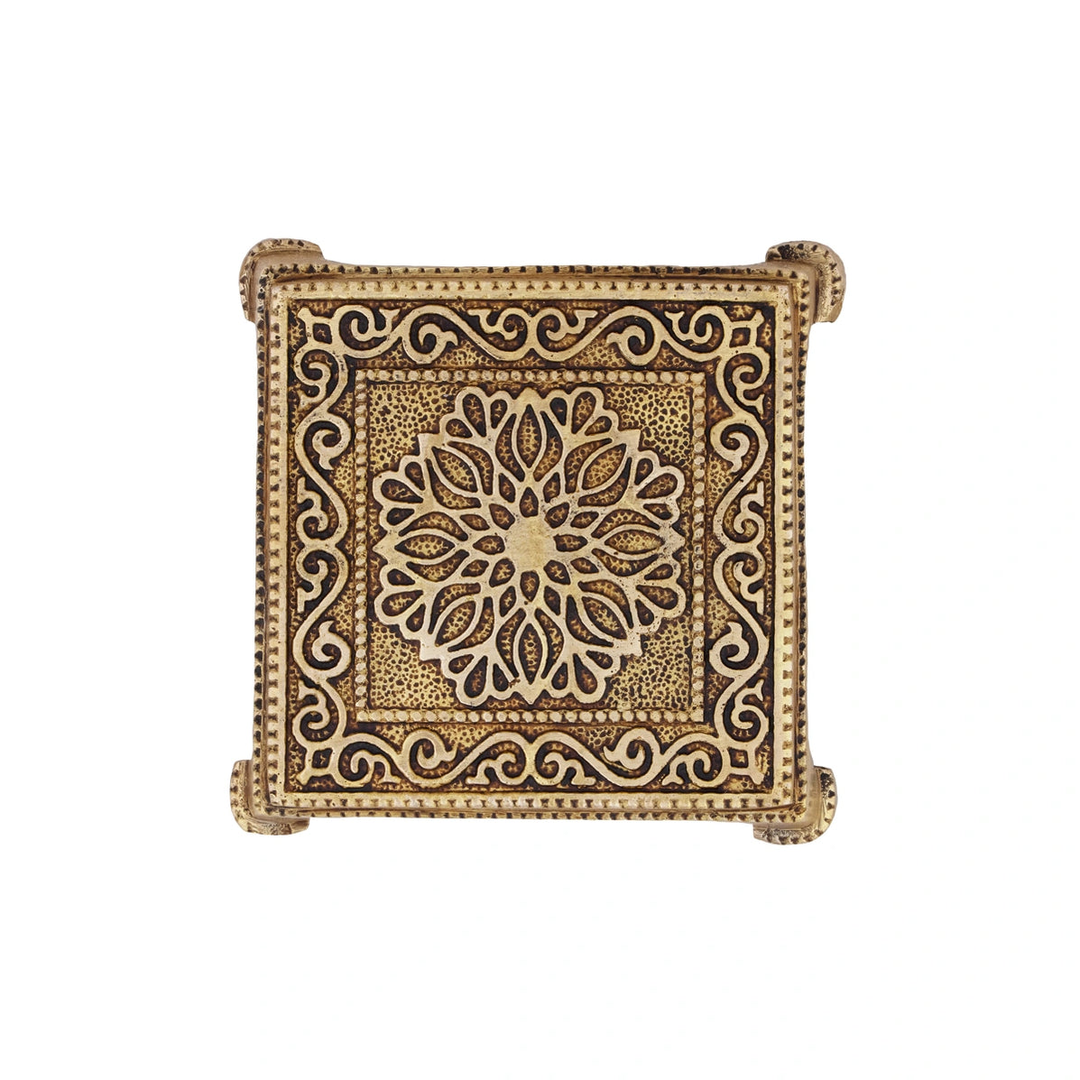 Antique Brass Square Bajot