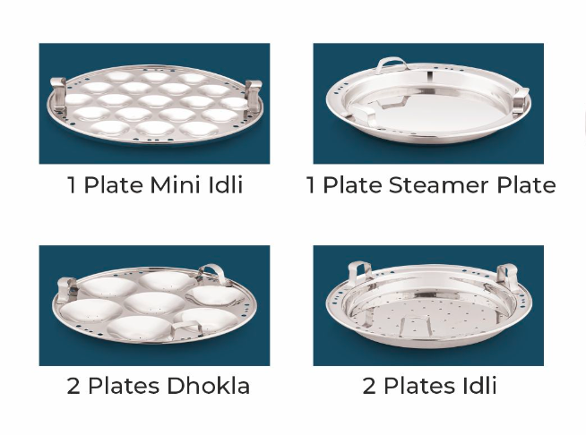 Tri-ply Stainless Steel Multi Kadai