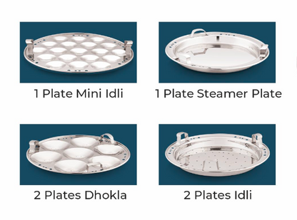 Tri-ply Stainless Steel Multi Kadai