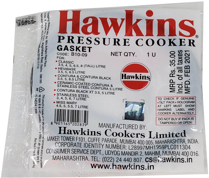 Hawkins Pressure Cooker Gaskets