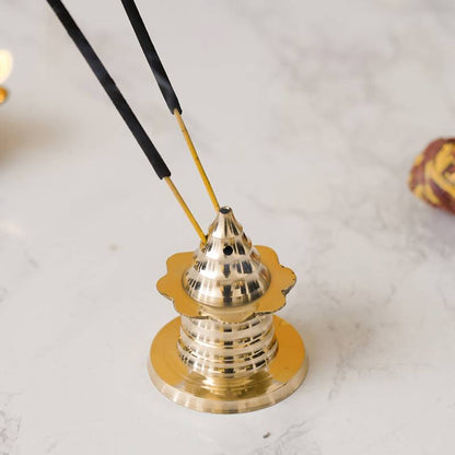 Brass Traditional Agarbatti Incense Stick Holder Stand