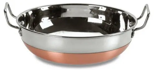 Stainless Steel Copper Bottom Kadai