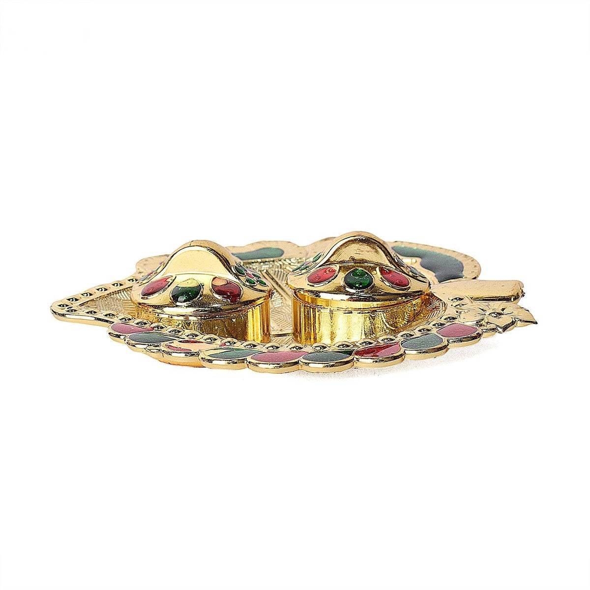 Leaf Shape Kumkum Holder