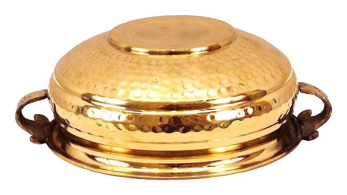 Brass Urli Hammered Design Decorative Bowl