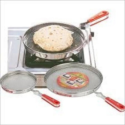 Stainless Steel Papad Jali / Wire Roaster with Handle
